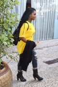 Fifth Harmony - leaving their hotel in Rio De Janeiro, Brazil 7/2/2016
