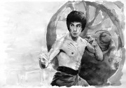 Брюс Ли (Bruce Lee) - рисунки, картинки, фан-арт 41e2df493627214