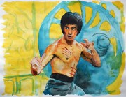 Брюс Ли (Bruce Lee) - рисунки, картинки, фан-арт A16d7a493627235