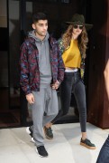 Gigi Hadid and Zayn Malik - Leaving Gigi's apartment in New York City, NY 07/06/16