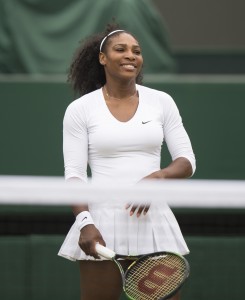 Serena & Venus Williams - during her doubles semi final Match in Wimbledon, 8 July 2016