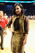 Demi Lovato - at Roc Nations Summer Classic basketball game at the Barclays Center in Brooklyn, NY 07/21/ 2016