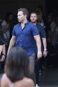 The cast of 'Suicide Squad' exit Conan O'Brian at Comic Con 07/23/2016