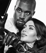 Ким Кардашян, Канье Уэст (Kim Kardashian, Kanye West) Karl Lagerfeld for Harper's Bazaar, 2016 (6xHQ) 700eba498314021