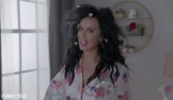 Katy Perry Votes Naked