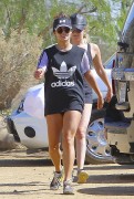 Vanessa Hudgens & Ashley Tisdale - Stripped down to some short shorts to cope with the heatwave while taking a hike together in LA September 29, 2016