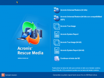 Acronis Universal Restore Bootable Media 952d13510752464
