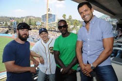 Mark Paul Gosselaar - Dodger Stadium in Los Angeles 09/04/2016