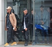 Neymar leaving Tozi restauarnt in London on October 25, 2016