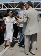Eva Longoria & Tony Parker @ LAX airport in Los Angeles, CA on June 24, 2008