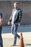 Ben Affleck is seen in Los Angeles stepping in to his classic Cadillac • 11/06/2016