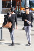Lea Michele & Cara Santana - Leaving the gym in West Hollywood, CA - November 18, 2016