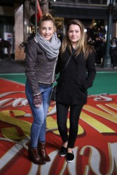 Maddie & Tae - The 90th Macy's Thanksgiving Day Parade rehearsals, Macy's on 34th Street, New York, 2016-11-23
