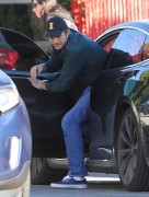 Ashton Kutcher out running errands in Los Angeles, California on December 2, 2016