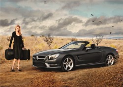 Лара Стоун (Lara Stone) Mercedes-Benz 2012 'Icons Of Style' Campaign Photoshoot by Alex Prager (2xHQ) F0e6d0519381182